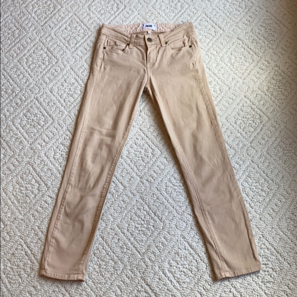 Beige Paige capris